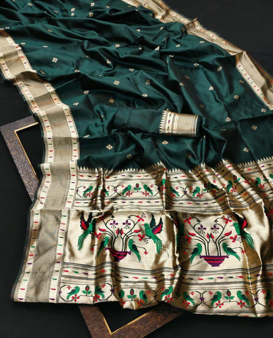 Rama Luxurious Banarasi Weaves iconic collections Silk Saree